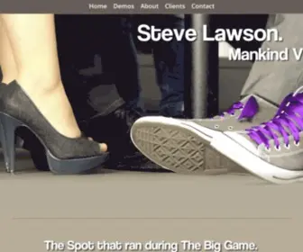 Mankindvo.com(Steve Lawson Voiceover) Screenshot