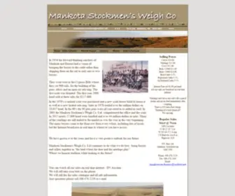 Mankotastockmens.com(In the Heart of Cattle Country in Southwestern Saskatchewan) Screenshot