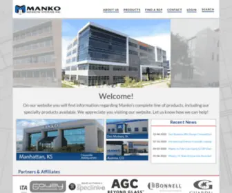 Mankowindows.com(Manko Window Systems) Screenshot