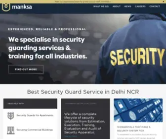 Manksa.in(Security Guard Services) Screenshot