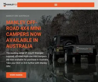 Manleyorv.com.au(Manley ORV Australia) Screenshot