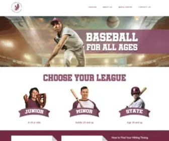 Manlybaseball.com.au(Manly Warringah District Baseball Association) Screenshot