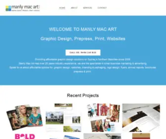 Manlymacart.com.au(Manly Mac Art) Screenshot