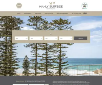 Manlysurfside.com.au(Manly Surfside Holiday Apartments) Screenshot