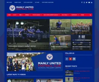 Manlyunitedfc.com.au(Manly United Football Club) Screenshot