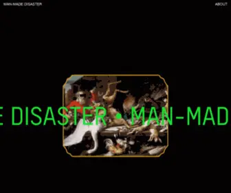 Manmadedisaster.art(MAN-MADE DISASTER) Screenshot