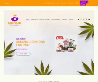 Manna-Market.com(Online CBD Store in Delray Beach) Screenshot