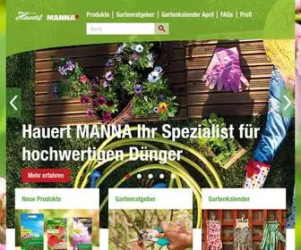 Manna.de(Pflanzenpflege für Ihren Garten) Screenshot