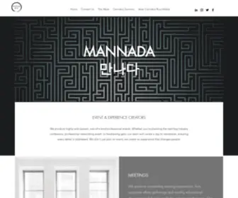 Mannadaevents.com(Mannada) Screenshot