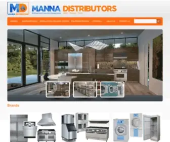 Mannadistributors.com(Manna Distributors) Screenshot