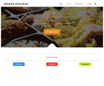 Mannadosirak.com(Manna Dosirak) Screenshot