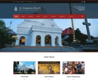 Mannarkunnuchurch.com(Gregorios Church Mannarkunnu) Screenshot