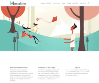 Mannasites.com(Manna Sites) Screenshot