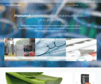 Mannatechscience.com(Mannatech) Screenshot