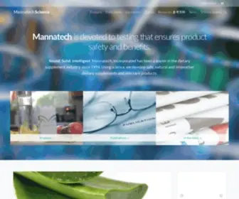 Mannatechscience.org(Mannatech) Screenshot