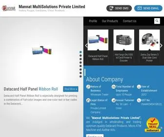 Mannatmultisolutions.com(Mannat MultiSolutions Private Limited) Screenshot