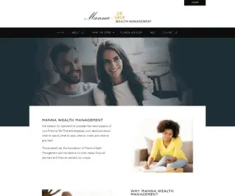 Mannawealthmanagement.com(Manna Wealth Management) Screenshot