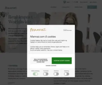 Mannaz.com(Consultancy, Education and training) Screenshot