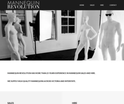 Mannequinrevolution.com(Mannequin Revolution) Screenshot