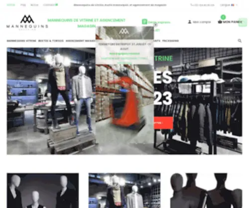 Mannequins-Shopping.com(Mannequins Shopping) Screenshot