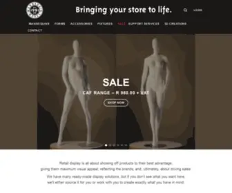 Mannequins.co.za(Mannequin) Screenshot