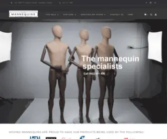 Mannequins.com.au(The mannequin specialists) Screenshot