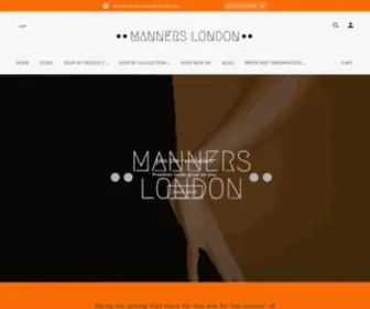 Mannersldn.com(Manners LDN) Screenshot