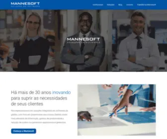 Mannesoft.com.br(Soluções em Softwares) Screenshot