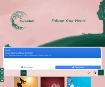 Mannghatt.com(Follow your heart) Screenshot