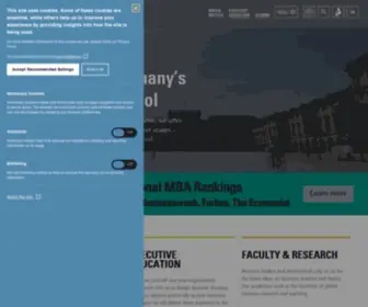 Mannheim-Business-School.com(Germany's #1 Business School) Screenshot