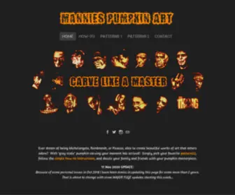 Mannies-Pumpkin-ART.com(Learn Carve a Masterpiece) Screenshot