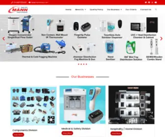 Mannindia.com(Mann India) Screenshot