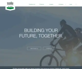 Manning-Napier.com(Manning & Napier) Screenshot