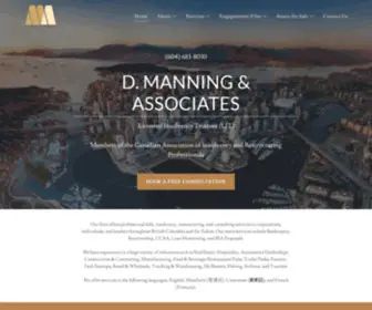 Manning-Trustee.com(A Licensed Insolvency Trustee Firm) Screenshot