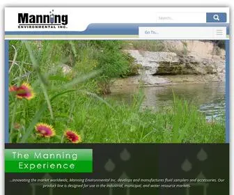 Manningenvironmental.com(A leading worldwide manufacturer) Screenshot