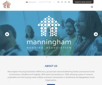 Manninghamhousing.co.uk(Manningham Housing Association) Screenshot