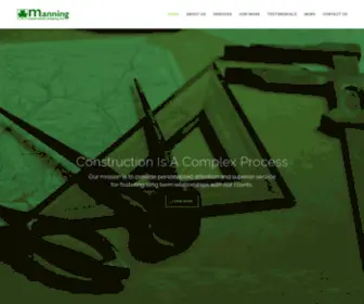 Manningkc.com(Manning Construction Company) Screenshot