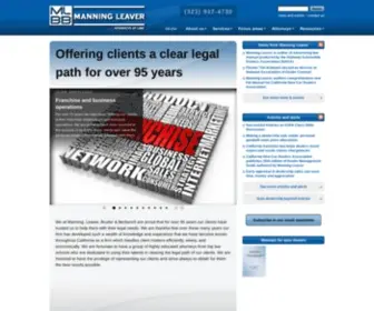 Manningleaver.com(Manning Leaver) Screenshot