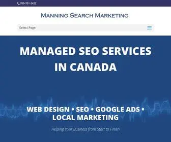 Manningmarketing.com(Search Engine Optimization & Design Services) Screenshot