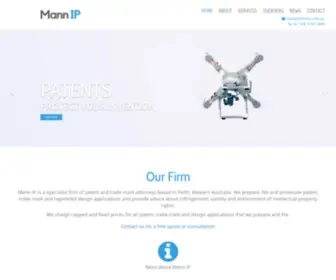 Mannip.com.au(Mann IP) Screenshot