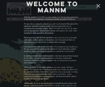 Mannm.com(Multi Specialty Medical Care Clinic) Screenshot