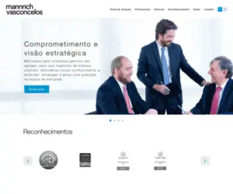 Mannrichvasconcelos.com.br(Mannrich e Vasconcelos Advogados) Screenshot