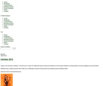 Mannycartoon.com(The Art of Manny Cartoon) Screenshot
