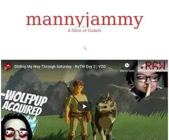 Mannyjammy.co.uk(A Slice of Games) Screenshot