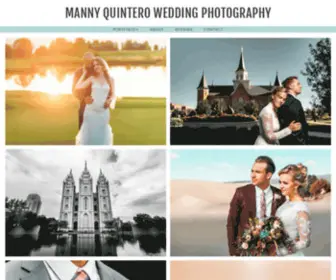 MannyQuintero.com(Idaho Wedding) Screenshot