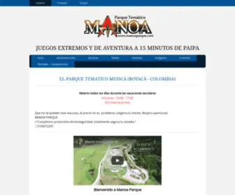 Manoaparque.com(Manoa Parque) Screenshot