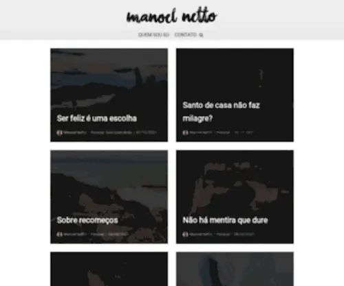Manoelnetto.com(Manoel Netto) Screenshot