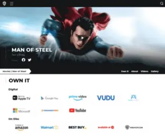 Manofsteel.com(Man of Steel) Screenshot