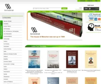 Manoharbooks.com(Books from India) Screenshot