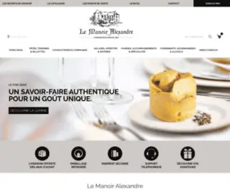 Manoir-Alexandre.fr(Le Manoir Alexandre) Screenshot